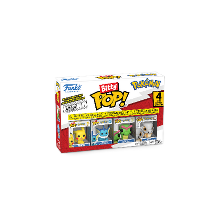 Pokemon Pikachu Bitty Pop! 4-Pack