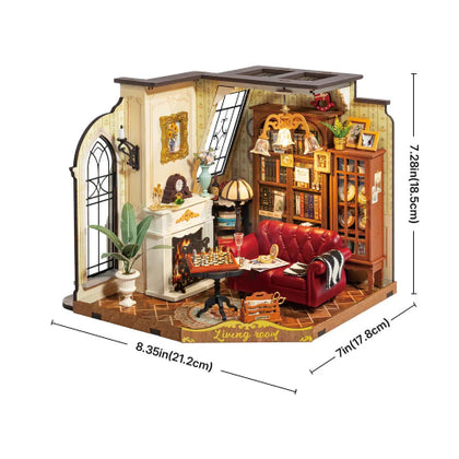 Robotime Miniature House DG175 Catherine's Living Room