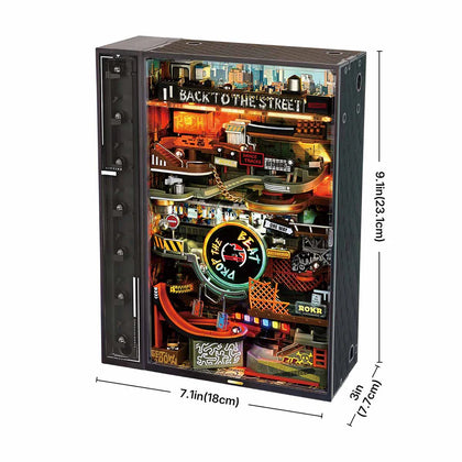 Robotime ROKR Parallel World Marble Run MR03S Hip-Hop Street