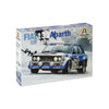 Italeri Fiat 131 Abarth Rally 1:24 Scale Plastic Model Kit