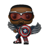 Captain America 4 Captain America Sam Wilson Retro Comic US Exclusive Pop! Vinyl