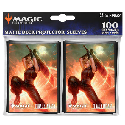 Ultra Pro Magic the Gathering Final Fantasy Deck Protector Sleeves 100ct -Cloud-