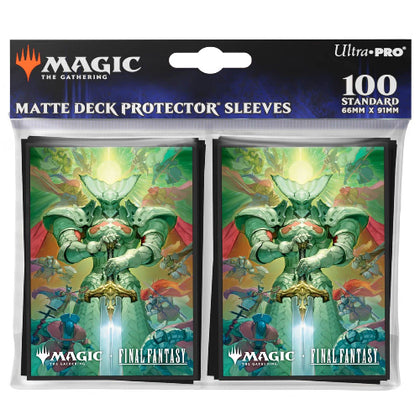 Ultra Pro Magic the Gathering Final Fantasy Deck Protector Sleeves 100ct -Knights of Round-