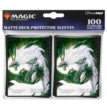 Ultra Pro Magic the Gathering Final Fantasy Deck Protector Sleeves 100ct -Fenrir-