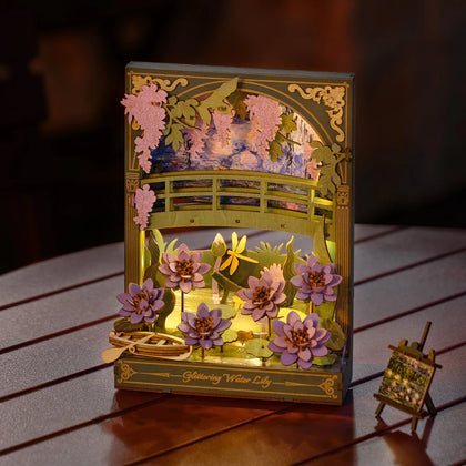 Robotime 3D Wooden Bloom TH001 Glittering Water Lily
