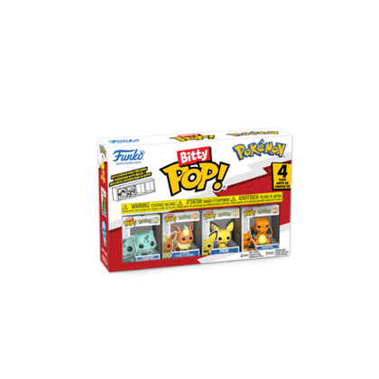 Pokemon Bulbasaur Bitty Pop! 4-Pack