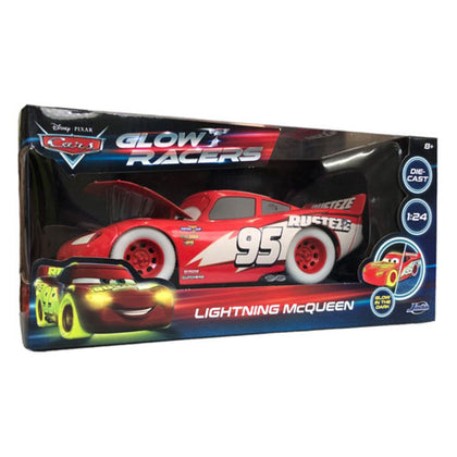 Cars Lightning McQueen Glow 1:24 Scale Diecast Vehicle