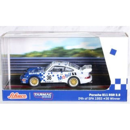 TW Porsche 911 RSR 3.8 24h of SPA 1993 #36 Winner 1:64 Scale Diecast Vehicle