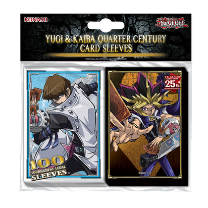 Deck Protector YuGiOh Yugi & Kaiba Quarter Century Card Sleeves 100ct
