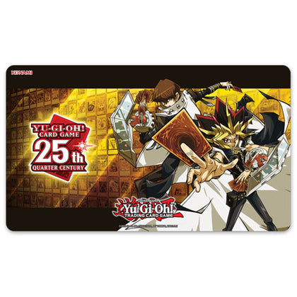 Play Mat YuGiOh Yugi & Kaiba Quarter Century
