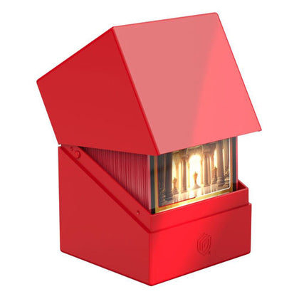 Deck Box Ultimate Guard Boulder 100+ Standard Solid Red