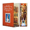 Tonecheer 3D Puzzle Book Nook Kit Travel in Venice