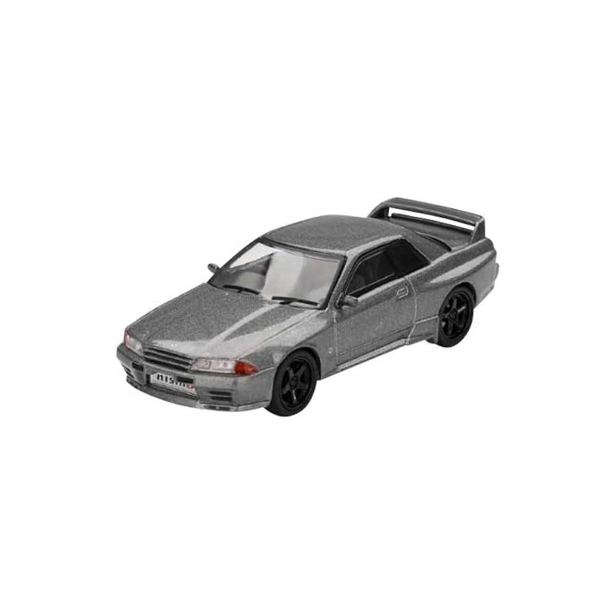 Mini GT Nissan Skyline GT-R (NISMO BNR32 CRS) Dark Metal Grey 1:64 Scale Diecast Vehicle