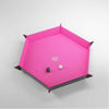 Gamegenic Magnetic Hexagonal XL Dice Tray Pink