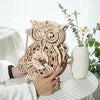Robotime ROKR Mechanical Gears LK503 Owl Clock