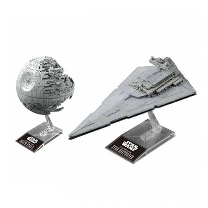 Star Wars 1/270000 Death Star II and 1/4500 Star Destoyer Plastic Model Kit