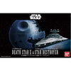 Star Wars Death Star II & Star Destoyer 1/270000 & 1/14500 Scale Plastic Model Kit