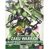 1/100 ZAKU WARRIOR PLUS BLAZE WIZARD & GUNNER WIZARD GUNDAM