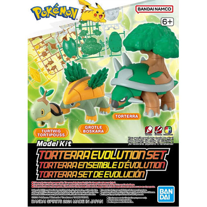 Pokemon Model Kit Torterra Evolution Set