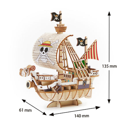 [Wa-gu-mi] One Piece Going Merry Wood Art Puzzle
