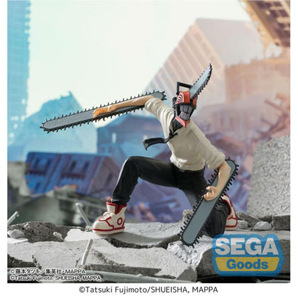 Chainsaw Man Denji Transformed Perching SEGA PM Action Figure