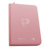 Binder Palms Off Gaming TOP LOADER Zip Binder 9 Pocket Pink