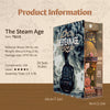 Tonecheer 3D Puzzle Book Nook Kit The Steam Age