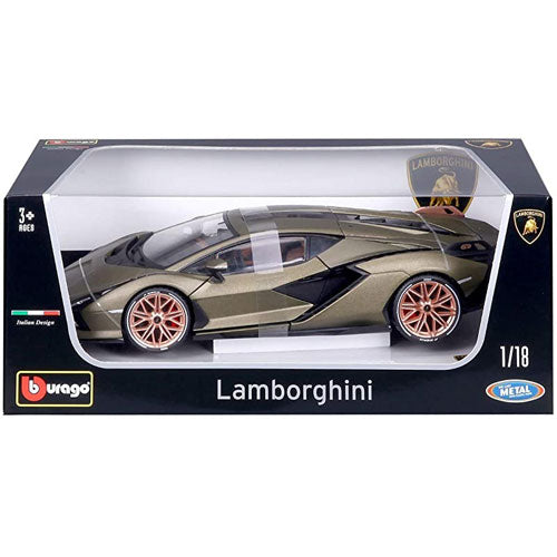 Bburago Lamborghini Sian 1:18 Scale Diecast Vehicle