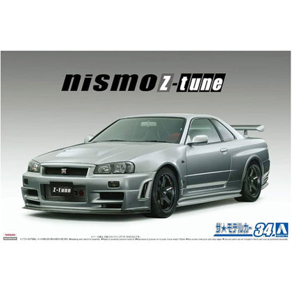 Aoshima 2004 Nismo BNR34 GT-R Z-Tune 1:24 Plastic Model Kit