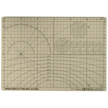 Tamiya Cutting Mat A4 Beige