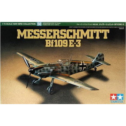 Tamiya Messerschmitt BF109E-3 1:72 Scale Plastic Model Kit