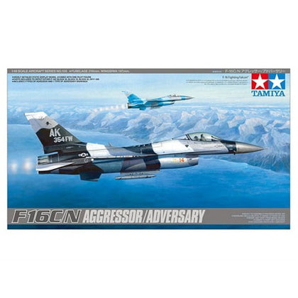 Tamiya F-16C/N Aggressor/Adversary 1:48 Scale Plastic Model Kit