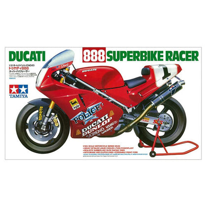 Tamiya Ducati 888 Superbike 1:12 Scale Plastic Model Kit
