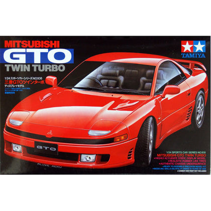 Tamiya Mitsubishi GTO Twin Turbo 1:24 Scale Plastic Model Kit