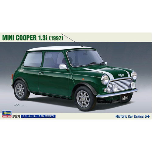 Mini Cooper 1.3i 1997 1:24 Scale Plastic Model Snap Kit
