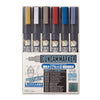 Gundam Marker Fine Edge Set 2 (6 Markers)