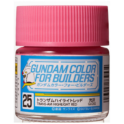 Mr Hobby Gundam Color Paint UG-25 Gloss Trans-Am Highlight Red