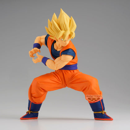 Dragon Ball Z Super Saiyan Goku Kamehameha Pose Banpresto GRANDISTA Action Figure