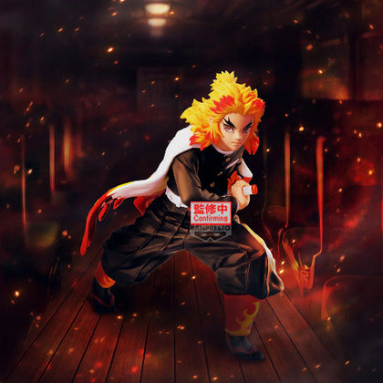 Demon Slayer Kyojuro Rengoku Banpresto MAXIMATIC Action Figure