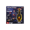 Bburago Formula Racing 2024 F1 Red Bull RB19 with Helmet #1 Verstappen 1:24 Scale Diecast Model Kit