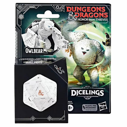 D&D Honor Among Thieves Dicelings White Owlbear