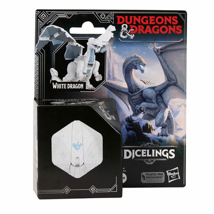 D&D Dicelings White Dragon