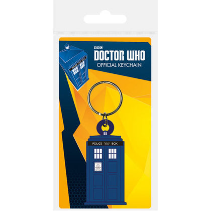 Doctor Who Tardis Rubber Keyring