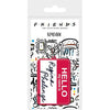 Friends TV Regina Phalange Rubber Keyring