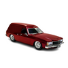DDA Spectra Rides Holden HX Panel Van Custom Red 1:24 Scale Light Up Plastic Vehicle