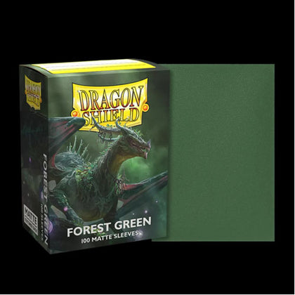 Deck Protector Dragon Shield Standard 100ct Forest Green Matte