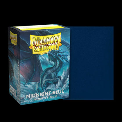 Deck Protector Dragon Shield Standard 100ct Midnight Blue Matte
