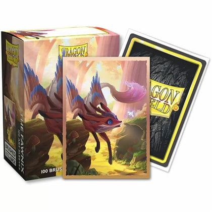 Deck Protector Dragon Shield Standard Sleeves 100ct Brushed Art The Fawnix