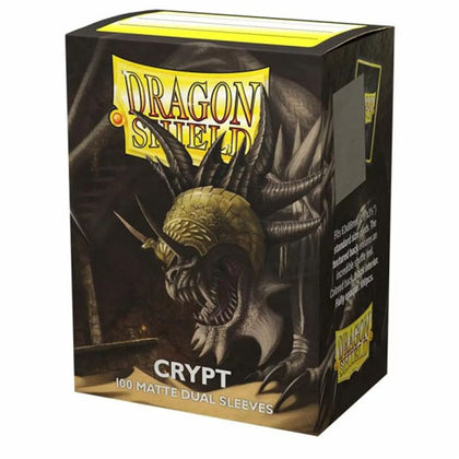 Deck Protector Dragon Shield Standard 100ct Crypt Dual Matte