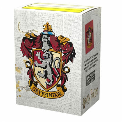 Deck Protector Dragon Shield Standard Matte Art 100ct Harry Potter Gryffindor House Crest
